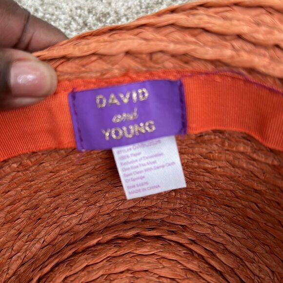 David & Young Women’s Straw Hat O/S - Picture 5 of 6